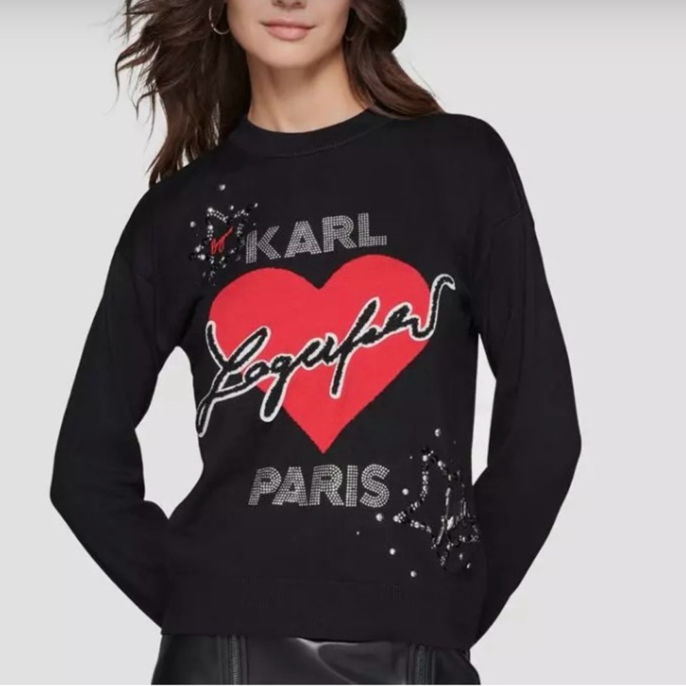 Karl Lagerfeld
Sweater heart KARL Size L